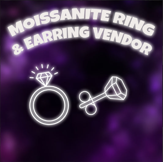 Moissanite Earring/Ring Vendor